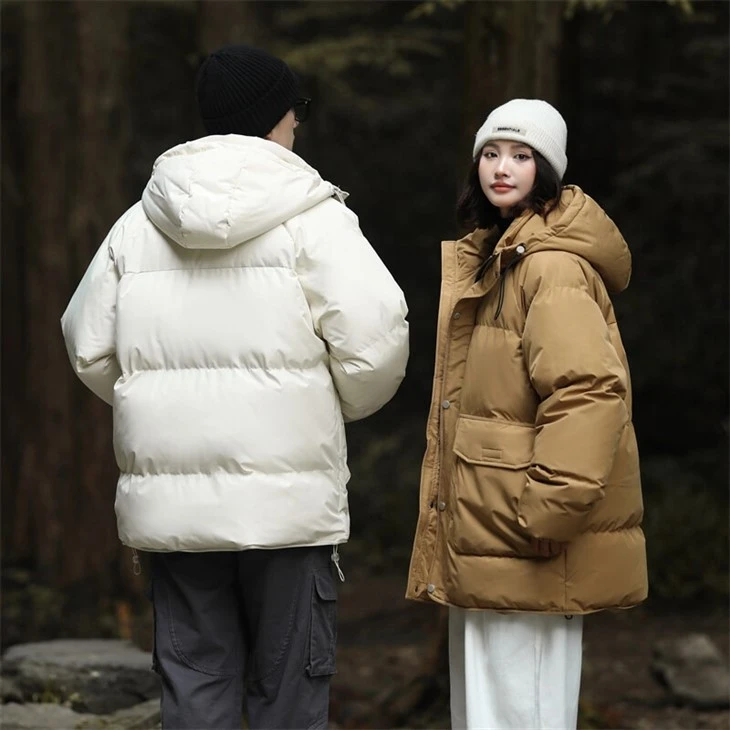 Loose Fit Puffer Jacket Made In China