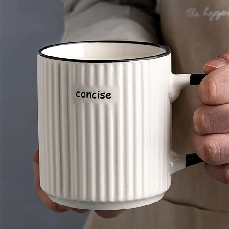 Vertical Striped Mugs