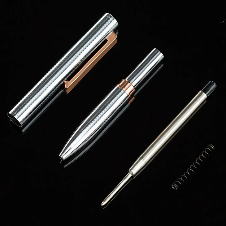 Ballpoint Pens Gold Pen - Nice Pens For Wedding Guest Book For Gift Smooth Writing Pen With Black Ink