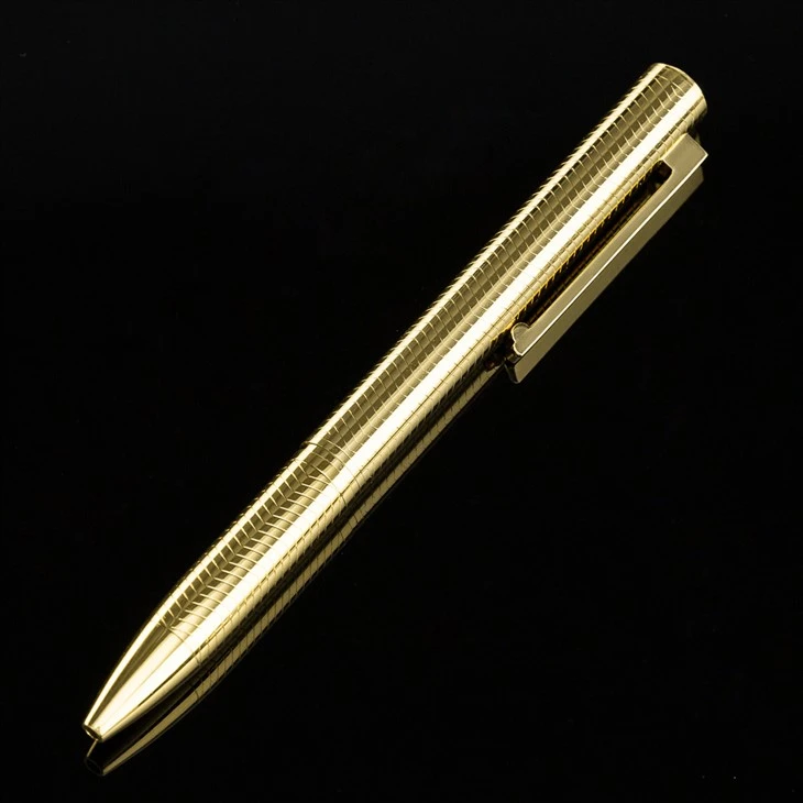 Ballpoint Pens Gold Pen - Nice Pens For Wedding Guest Book For Gift Smooth Writing Pen With Black Ink