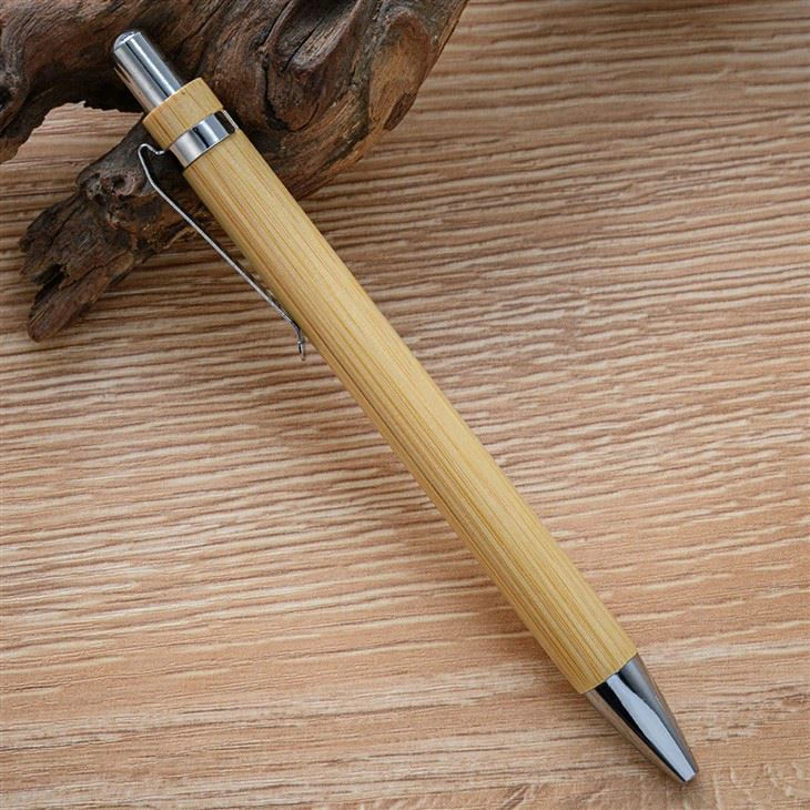Bamboo Pens Thank You Wood Ballpoint Pens Graduation Employee Appreciation Gift Motivational For Office Volunteer Teacher Nurse Coworker School