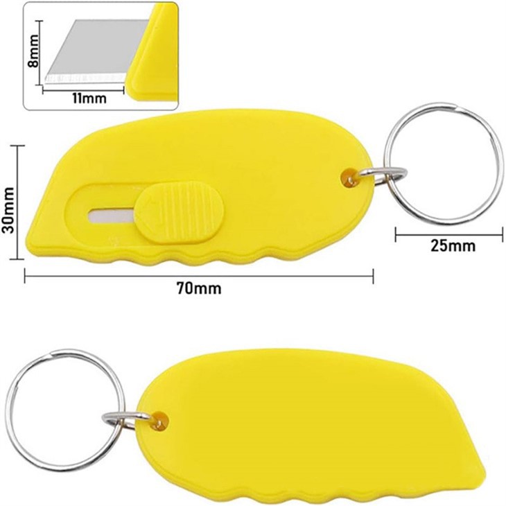 Portable Safety Utility Knife Mini Box Cutter Express Parcel Unboxing Tool Package Opening Knife factory