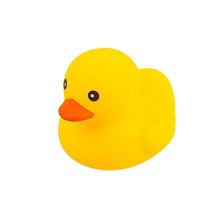 Squeaky Yellow Duck Bath Toy Cute Rubber Duck Squeeze Sound Toy For Kids Bathroom Play Street Stall Wholesale high quality