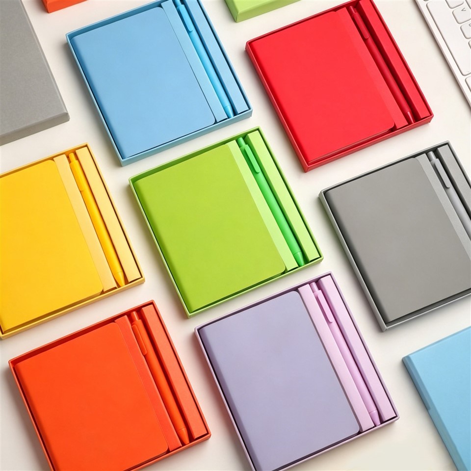 A6 Pocket Notebook With Pen Set Soft Cover Mini Journal Stamp Book Custom Logo Portable Notepad Wholesale