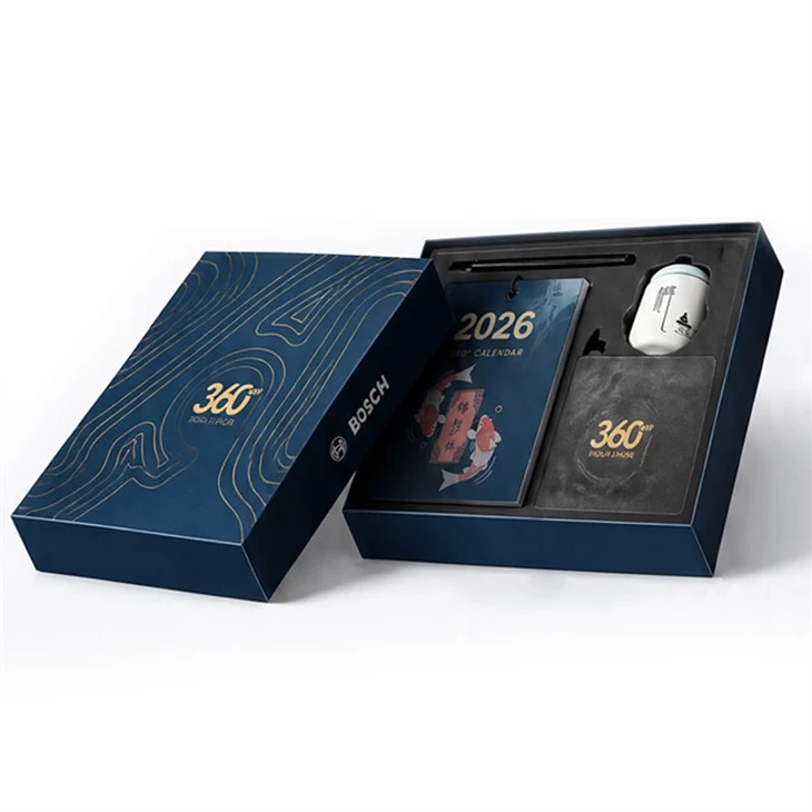 Gift Set (Custom Pen + Pocket Notebook + Teacup + Tea Leaves + 365-Day Calendar)