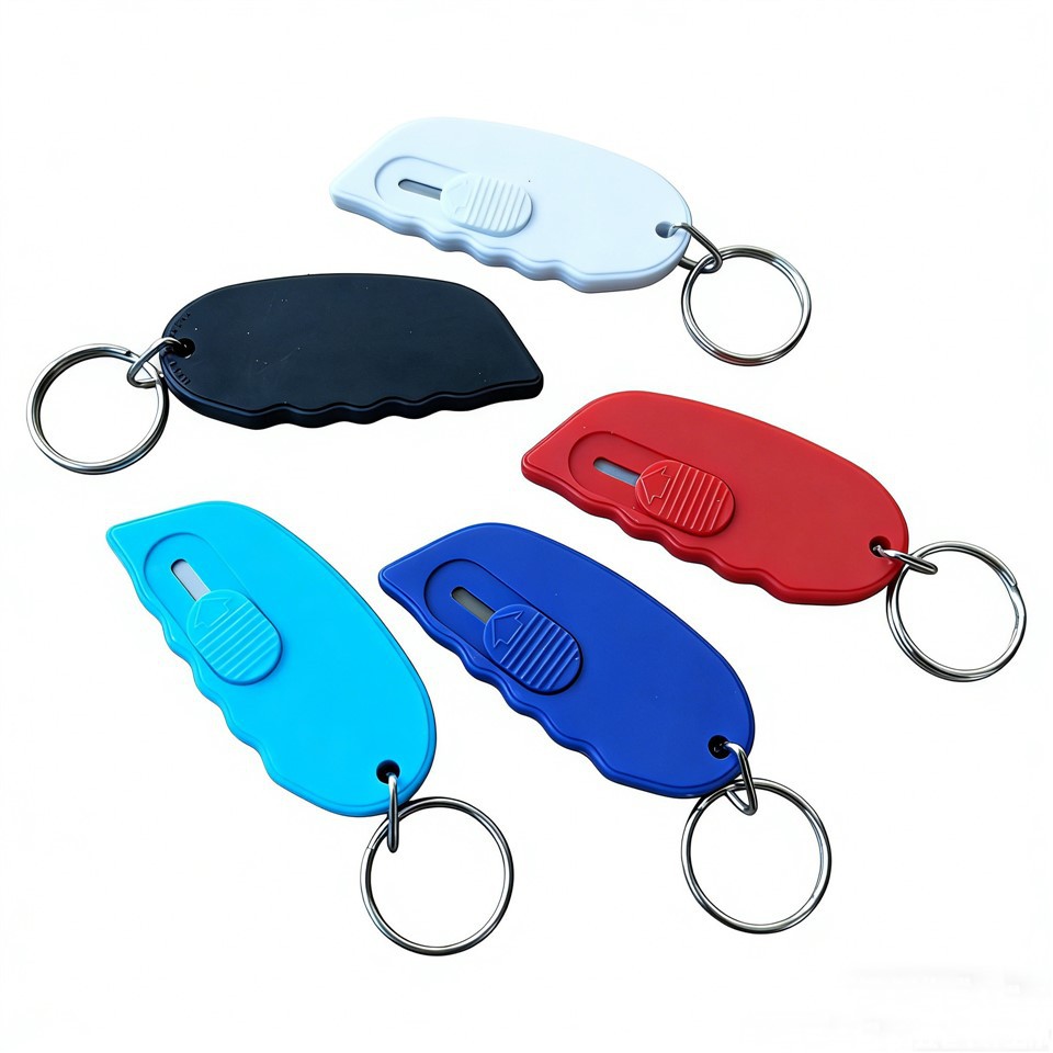 Portable Safety Utility Knife Mini Box Cutter Express Parcel Unboxing Tool Package Opening Knife
